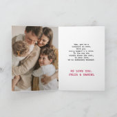 Carte de fête des mères avec un collage de photos  (Intérieur)