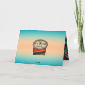 Carte de fête des mères Cactus et Soleil du Sud-Ou (Dos)