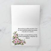 Carte de fête des mères chrétiennes (Intérieur)