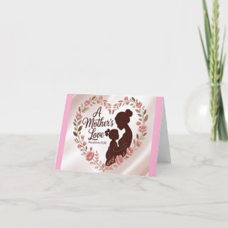 Carte de fête des mères chrétiennes