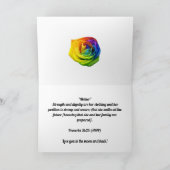 Carte de fête des mères chrétiennes (Intérieur)