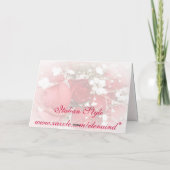 Carte de fête des mères d'amour (Dos)