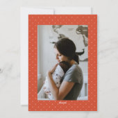 Carte de fête des mères de maman dure (Dos)