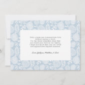 Carte de fête des mères élégante avec photo (Dos)