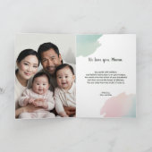 Carte de fête des mères en collage de photos à l'a (Intérieur)