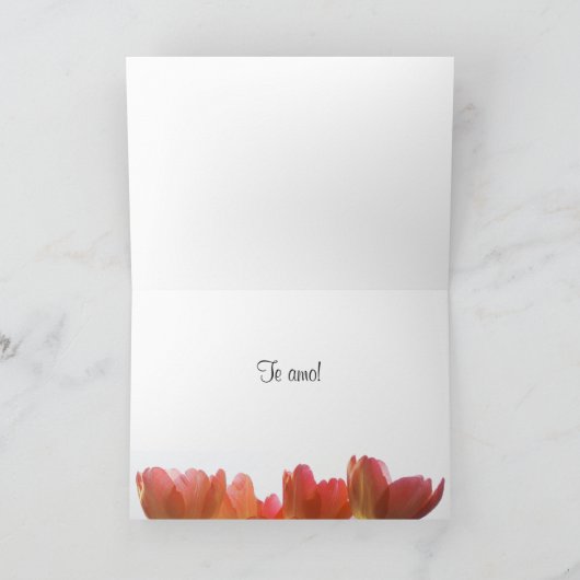 Carte de fête des mères espagnoles (Intérieur)