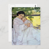 Carte de fête des mères et des bébés (Devant / Derrière)