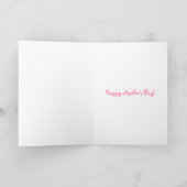 Carte de fête des mères Fée Maman et Bébé (Intérieur)