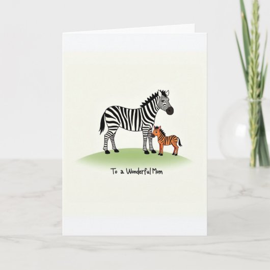 Carte de fête des mères Fiery Filly (Devant)