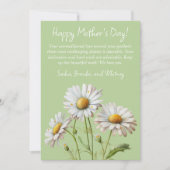 Carte de Fête des Mères Fleurs de Marguerites|1 Ph (Devant)