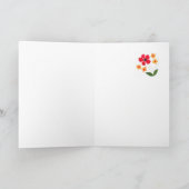 Carte de fête des mères - Flower Power (Intérieur)