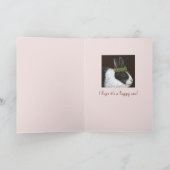 Carte de fête des mères Funny Bunny (Intérieur)
