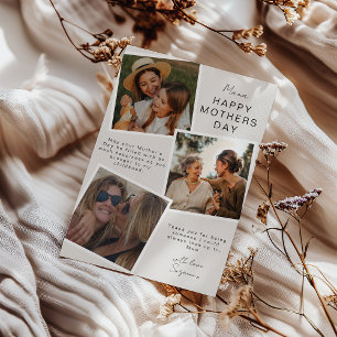 Carte de fête des mères instantané photo