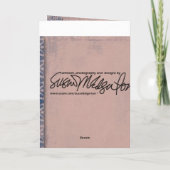 Carte de fête des mères irlandaises (Dos)