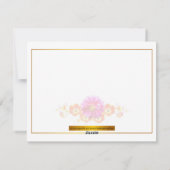 Carte de fête des mères « Je t'aime maman » (Dos)