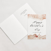 carte de fête des mères joyeuse avec éclaboussures