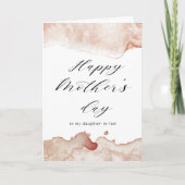 carte de fête des mères joyeuse éclaboussure d'aqu (Devant)