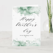 carte de fête des mères joyeuse éclaboussure d'aqu (Devant)