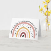 Carte de fête des mères - Maman spéciale (Fleur jaune)