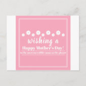 Carte de fête des mères, meilleure maman qui soit (Devant)