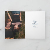 Carte de fête des mères personnalisée avec phare (Intérieur)