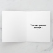 Carte de fête des mères personnalisée Panda (Intérieur)