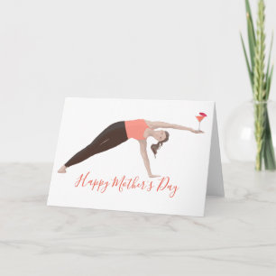 Carte de fête des mères Pilates