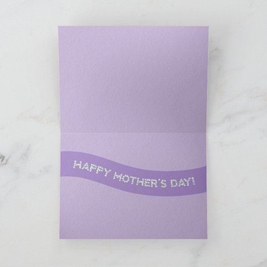 Carte de fête des mères pour Bába (Intérieur)