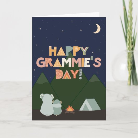 Carte de fête des mères pour Grammie (Devant)
