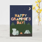 Carte de fête des mères pour Grammie (Fleur jaune)