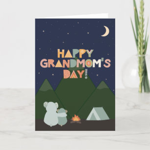 Carte de fête des mères pour grand-mère