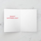 Carte de fête des mères pour grand-mère avec un bé (Intérieur)