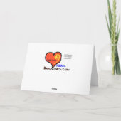 Carte de fête des mères pour grand-mère de jumeaux (Dos)