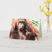 Carte de fête des mères pour la meilleure maman du (Fleur jaune)