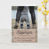 Carte de fête des mères pour les mères célibataire (Fleur jaune)