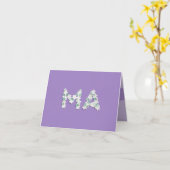 Carte de fête des mères pour Ma (Fleur jaune)