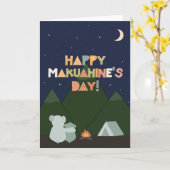 Carte de fête des mères pour Makuahine (Fleur jaune)