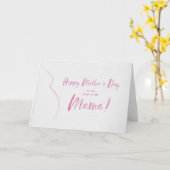 Carte de fête des mères pour Mamă (Fleur jaune)