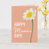 Carte de fête des mères pour Mamă (Fleur jaune)