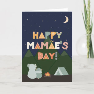 Carte de fête des mères pour Mamãe