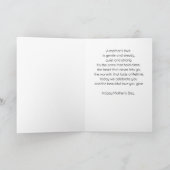 Carte de fête des mères pour maman et bébé lapin (Intérieur)