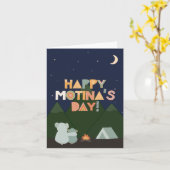 Carte de fête des mères pour Motina (Fleur jaune)