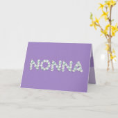 Carte de fête des mères pour Nonna (Fleur jaune)