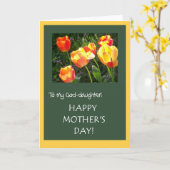 Carte de fête des mères pour une fille-Dieu - 'Tul (Fleur jaune)