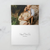 Carte de fête des mères pour une future maman (Intérieur)