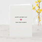 Carte de fête des mères préférée (Fleur jaune)