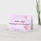 Carte de fête des mères Red Roses (Dos)