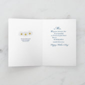 Carte de fête des mères religieuses Jardin d'amour (Intérieur)