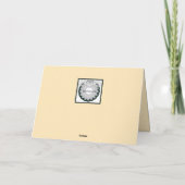 Carte de fête des mères Rose Lacey blanche (Dos)