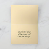 Carte de fête des mères Rose Lacey blanche (Intérieur)